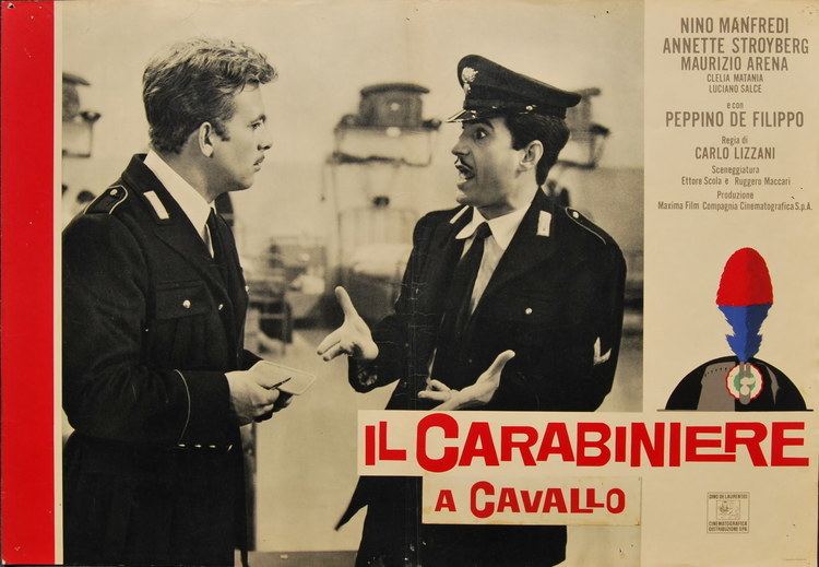 Il carabiniere a cavallo fotobusta originale IL CARABINIERE A CAVALLO Nino Manfredi Maurizio