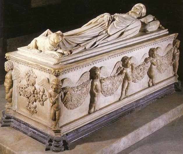 Ilaria del Carretto ARTE Jacopo della Quercia la tomba di Ilaria del