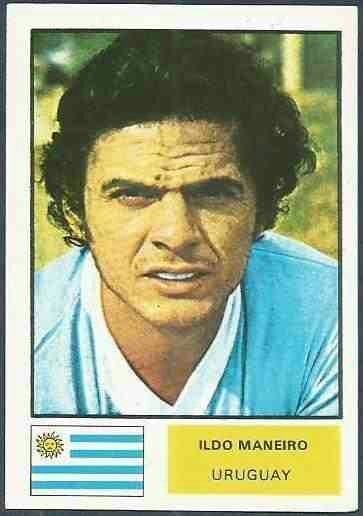 Ildo Maneiro Ildo Maneiro of Uruguay 1974 World Cup Finals card Soccer