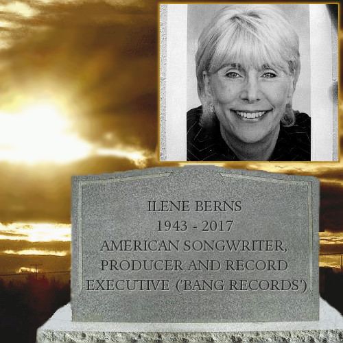 Ilene Berns Ill Come Running Over cosongwriter Ilene Berns with Bert Berns