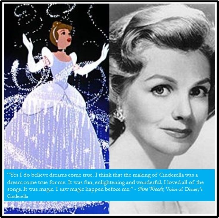 Ilene Woods Ilene Woods voices Cinderella Toons Animation