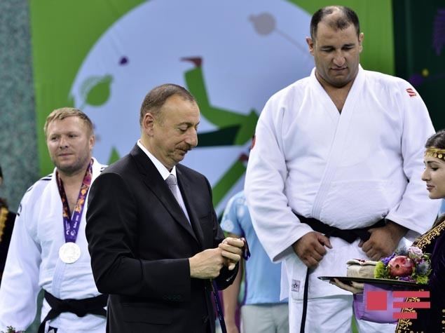 Ilham Zakiyev APA Baku2015 Ilham Zakiyev won gold for Azerbaijan at