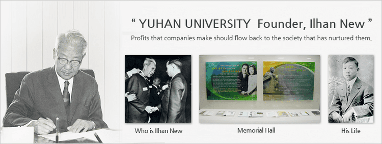 Ilhan New Founder Ilhan New Yuhan University