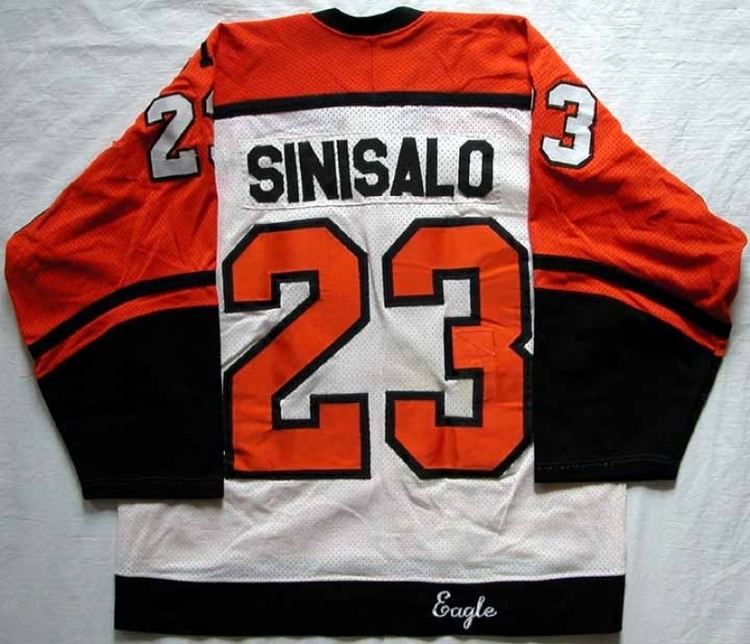 Ilkka Sinisalo 198586 Ilkka Sinisalo Flyers Game Worn Jersey quot31