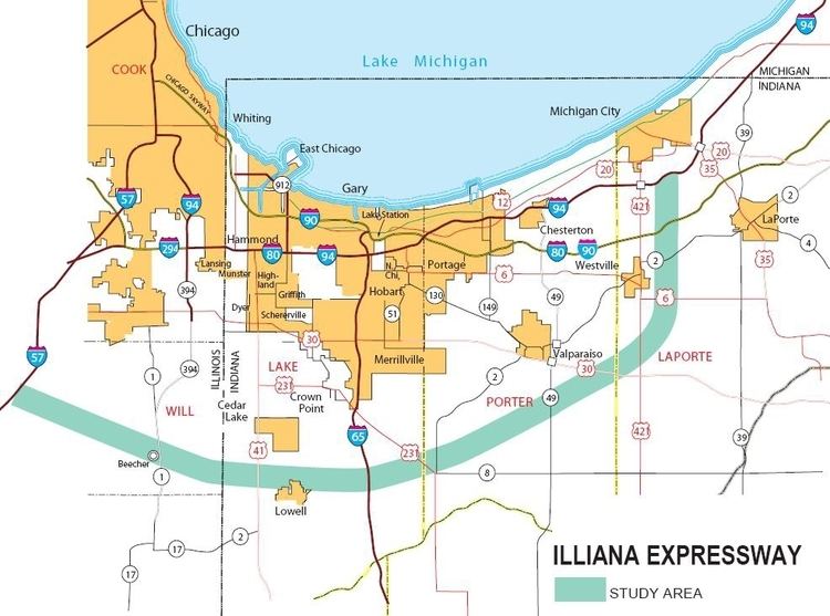 Illiana Expressway Indiana continues to pursue Illiana Expressway proposal Story WFLD