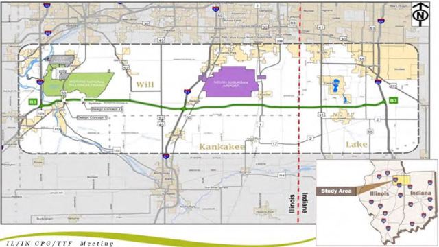Illiana Expressway Illiana Expressway Agreement Would Mandate 250M From Illinois CBS