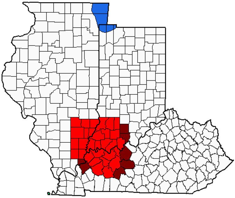 Illinois-Indiana-Kentucky tri-state area