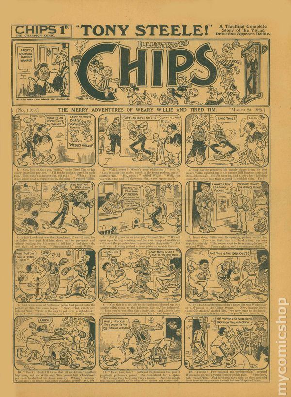Illustrated Chips Illustrated Chips 1890 comic books