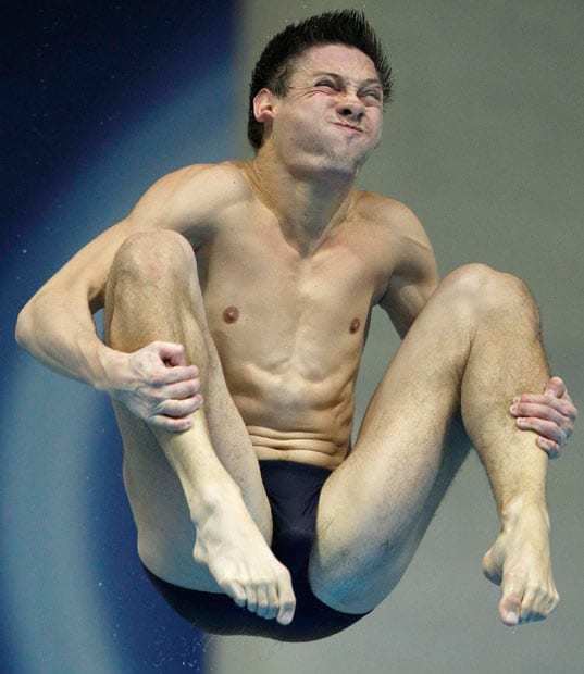 Illya Kvasha Divers39 faces during the FINA Diving World Cup at the