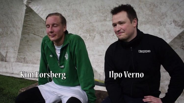 Ilpo Verno HPS TV Kim Forsberg ja Ilpo Verno HPS Ikmiehist haastattelussa