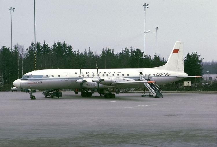 Ilyushin Il-18 Ilyushin Il18 pictures technical data history Barrie Aircraft