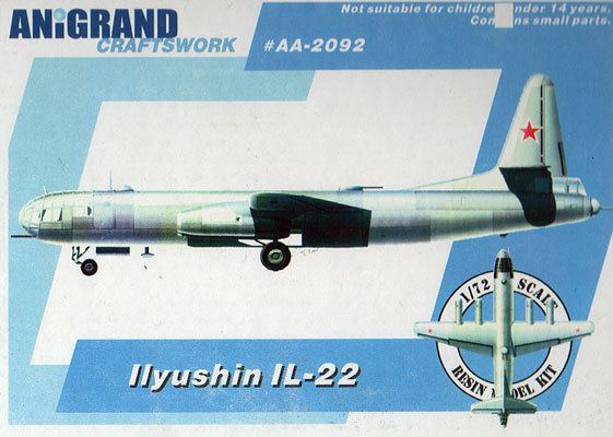 Ilyushin Il-22 Ilyushin IL22 by Anigrand Craftswork