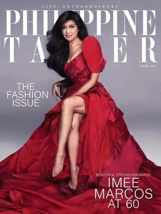 Imee Marcos Imee Marcos39 mag cover draws mixed reactions from netizens