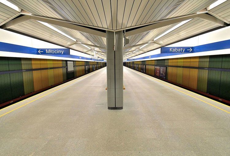 Imielin metro station