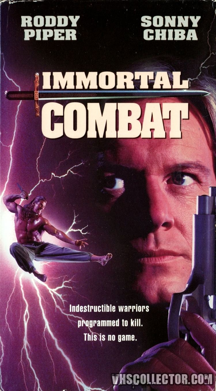 Immortal Combat Immortal Combat VHSCollectorcom Your Analog Videotape Archive