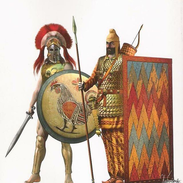 Immortals (Achaemenid Empire) Spartian hoplite and Persian immortal The Immortals was the name