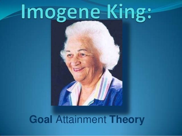 Imogene King Imogene King Goal Attainment Theory