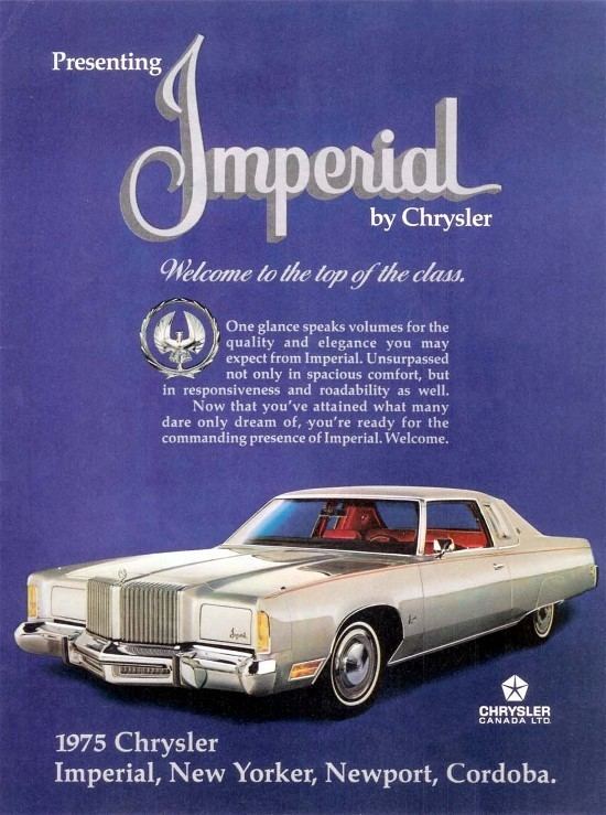 Imperial (automobile) The Imperial Automobile amp The Chrysler Corporation
