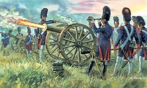 Imperial Guard (Napoleon I) French Imperial Guard Artillery Napoleonic Wars Italeri 6135