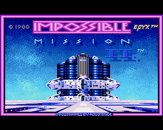 Impossible Mission II Impossible Mission II Impossible Mission 2 Amiga Game Games