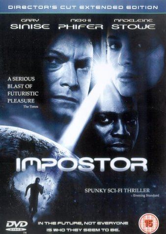 Impostor (film) Imposter DVD Amazoncouk Gary Sinise Madeleine Stowe Vincent