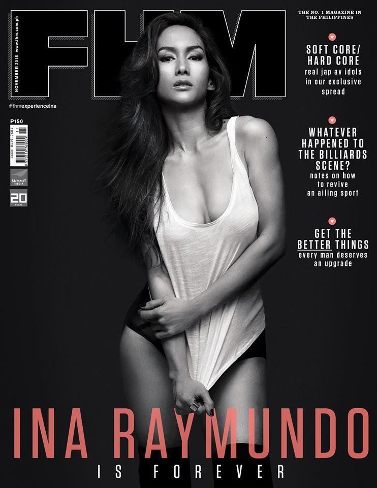 Ina Raymundo Ina Raymundo sizzles on her firstever FHM cover Showbiz
