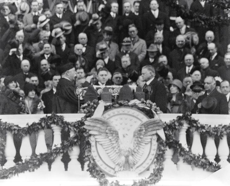Inauguration of Herbert Hoover