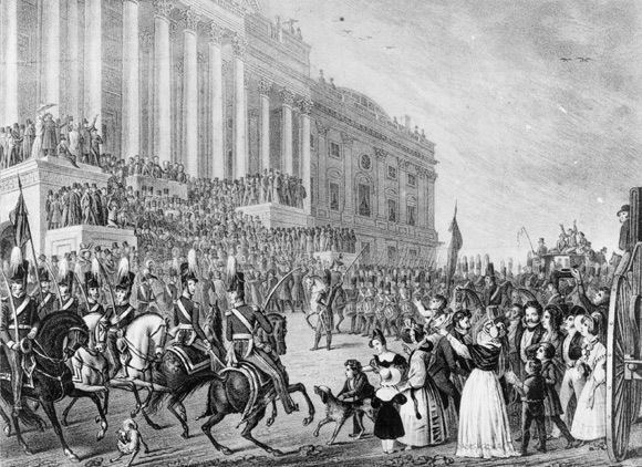 Inauguration of William Henry Harrison