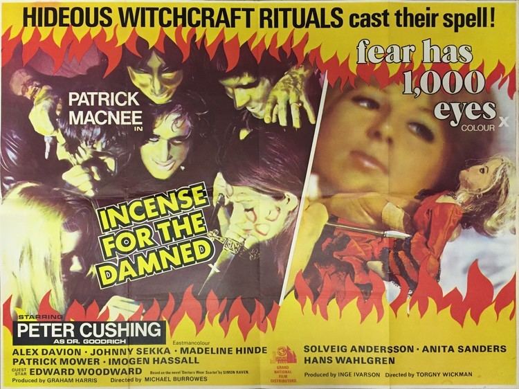 Incense for the Damned Incense For The Damned Fear Has 1000 Eyes 1971 doublebill film