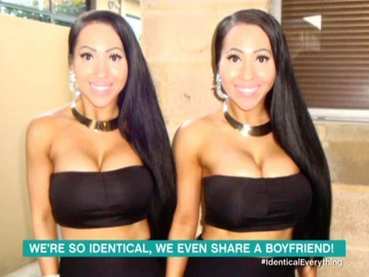 Incest shocker as identical twins reveal they share boyfriend on This  Morning - Daily Star