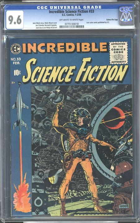 Incredible Science Fiction Incredible Science Fiction 33 Comic Book Gallery Image