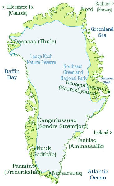 Index of Greenland-related articles