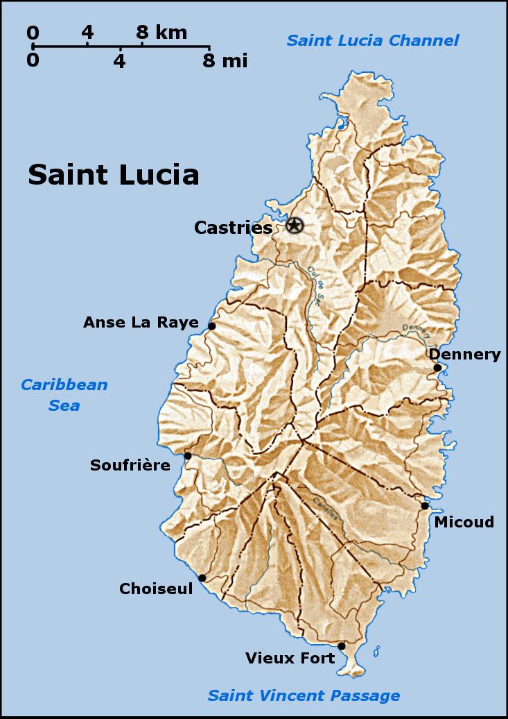 Index of Saint Lucia-related articles