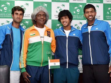 India Davis Cup team s2firstpostinwpcontentuploads201702IndiaD