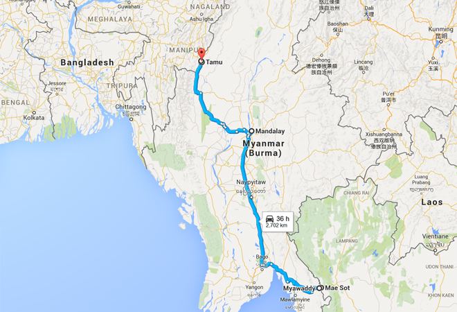 India–Myanmar–Thailand Trilateral Highway New IndiaThailand highway now operational All you need to know