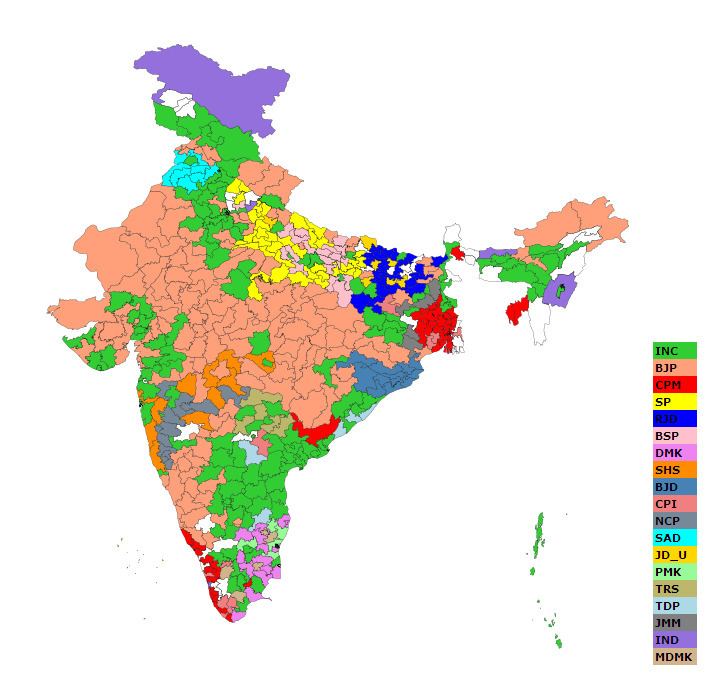 Indian general election, 2004