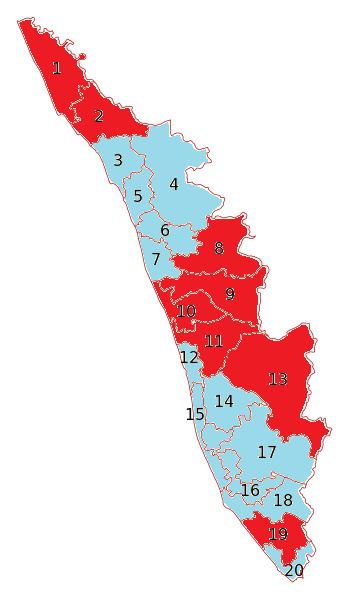 Indian general election, 2014 (Kerala)