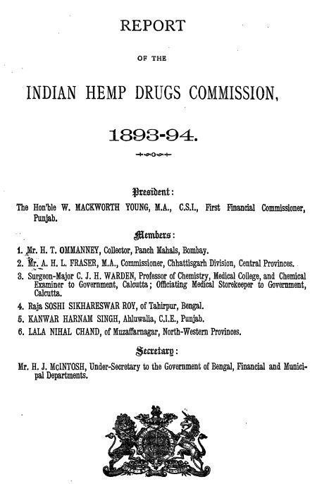 Indian Hemp Drugs Commission