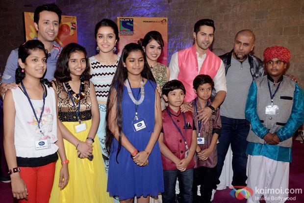 Indian Idol Junior Varun Dhawan Shraddha Kapoor Promote ABCD2 At Indian Idol Junior 2