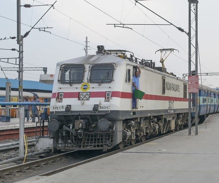 Indian locomotive class WAP-7