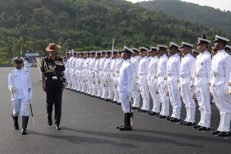 Indian Naval Academy Passing out parade held at Indian Naval Academy Ezhimala Indian Navy