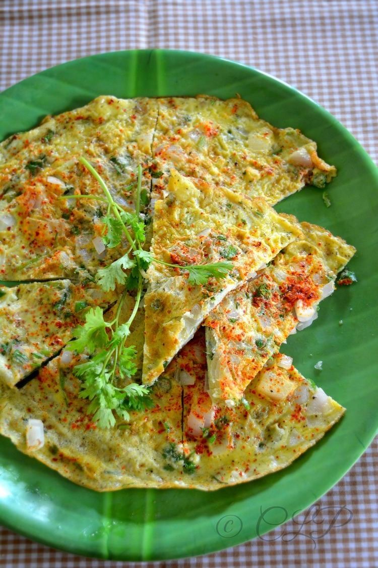Indian omelette Cook like Priya Masala Omelette Indian Style Easy Egg recipe