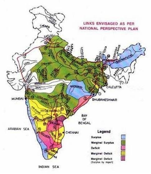 Indian Rivers Inter-link What do you think about interlinking of rivers in India Quora