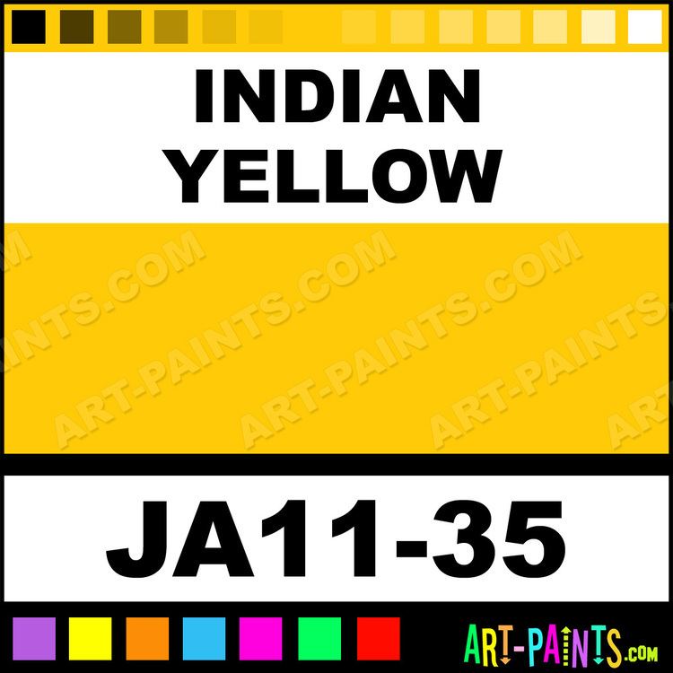 Indian yellow Indian Yellow Traditions Acrylic Paints JA1135 Indian Yellow