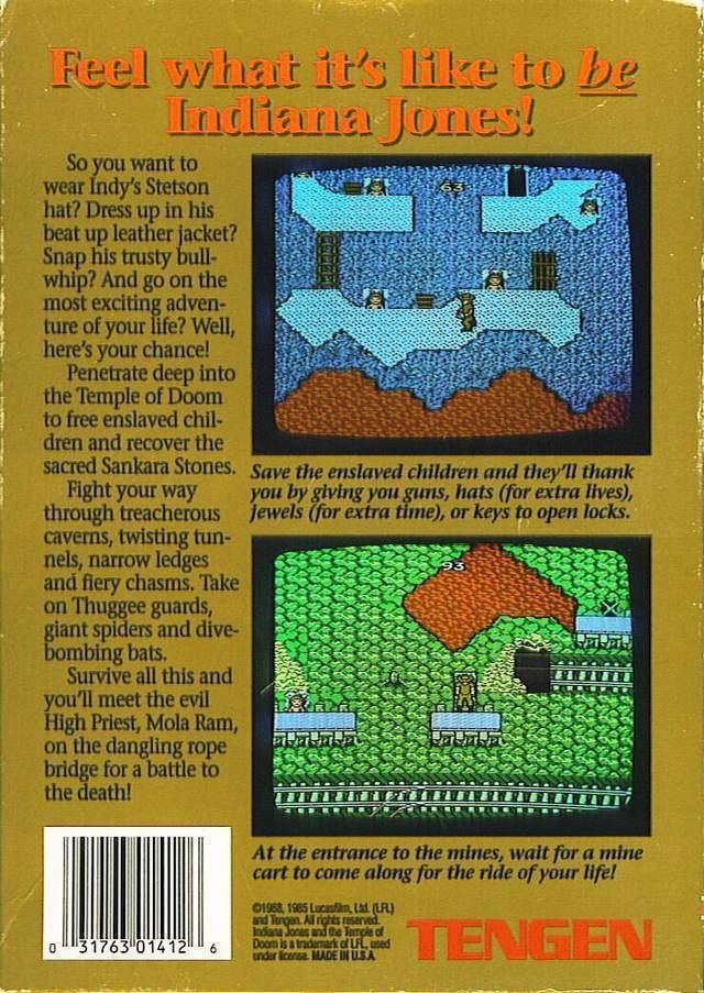 Indiana Jones and the Temple of Doom (1988 video game) httpsgamefaqsakamaizednetbox25849258bac
