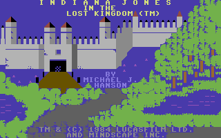 Indiana Jones in the Lost Kingdom Lemon Commodore 64 C64 Games Reviews amp Music