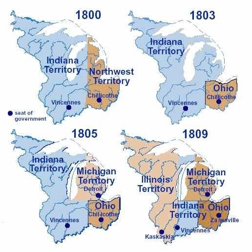 Indiana Territory 18001809 Indiana Territory
