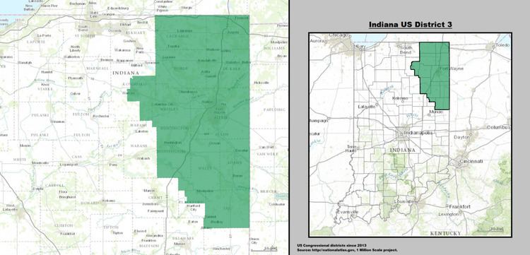 Indiana's 3rd congressional district - Alchetron, the free social encyclopedia