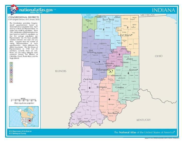 Indiana's congressional districts
