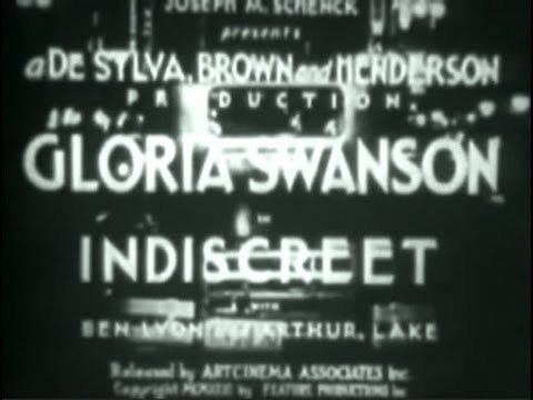 Indiscreet (1931 film) Indiscreet 1931 Comedy YouTube